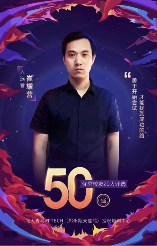 【北大青鳥20年共成長】鄭州翔天信鴿三位選手成功晉級50強(qiáng)