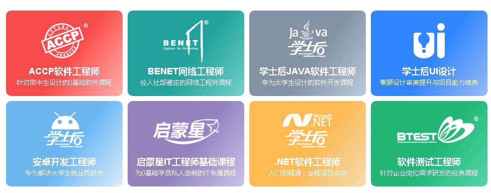 北大青鳥計(jì)算機(jī)專業(yè)課程有哪些也別找了看這里詳細(xì)