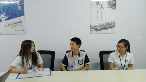 班主任訪談入學的鹽津小伙伴學員